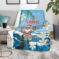 Cayman Islands Christmas Blanket Merry Xmas - Wonder Print Shop