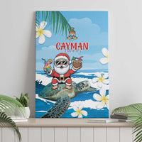 Cayman Islands Christmas Canvas Wall Art Merry Xmas - Wonder Print Shop