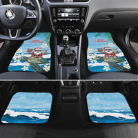 Cayman Islands Christmas Car Mats Merry Xmas - Wonder Print Shop