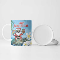 Cayman Islands Christmas Ceramic Mug Merry Xmas - Wonder Print Shop