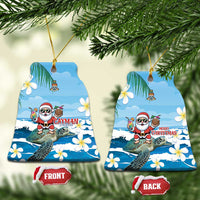 Cayman Islands Christmas Ceramic Ornament Merry Xmas - Wonder Print Shop