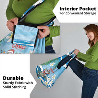 Cayman Islands Christmas Grocery Bag Merry Xmas - Wonder Print Shop