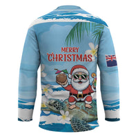 Cayman Islands Christmas Hockey Jersey Merry Xmas - Wonder Print Shop