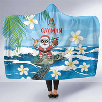 Cayman Islands Christmas Hooded Blanket Merry Xmas - Wonder Print Shop