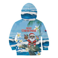 Cayman Islands Christmas Kid Hoodie Merry Xmas - Wonder Print Shop