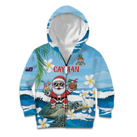 Cayman Islands Christmas Kid Hoodie Merry Xmas - Wonder Print Shop