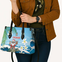 Cayman Islands Christmas Leather Bag Merry Xmas - Wonder Print Shop