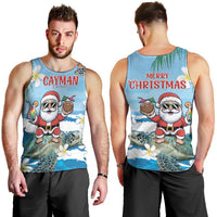 Cayman Islands Christmas Men Tank Top Merry Xmas - Wonder Print Shop