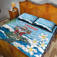 Cayman Islands Christmas Quilt Bed Set Merry Xmas - Wonder Print Shop