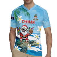 Cayman Islands Christmas Rugby Jersey Merry Xmas - Wonder Print Shop