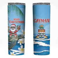Cayman Islands Christmas Skinny Tumbler Merry Xmas - Wonder Print Shop