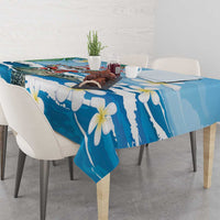 Cayman Islands Christmas Tablecloth Merry Xmas - Wonder Print Shop