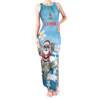 Cayman Islands Christmas Tank Maxi Dress Merry Xmas - Wonder Print Shop