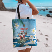 Cayman Islands Christmas Tote Bag Merry Xmas - Wonder Print Shop