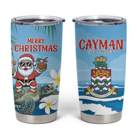 Cayman Islands Christmas Tumbler Cup Merry Xmas - Wonder Print Shop