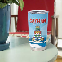Cayman Islands Christmas Tumbler Cup Merry Xmas - Wonder Print Shop