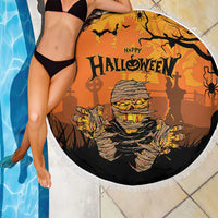 Halloween Egypt Mummy Beach Blanket Trick or Treat - Wonder Print Shop