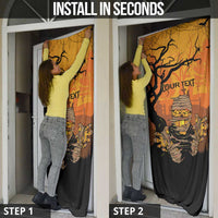 Personalized Halloween Egypt Mummy Door Cover Trick or Treat - Wonder Print Shop