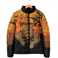 Personalized Halloween Egypt Mummy Padded Jacket Trick or Treat - Wonder Print Shop