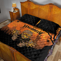Halloween Egypt Mummy Quilt Bed Set Trick or Treat - Wonder Print Shop