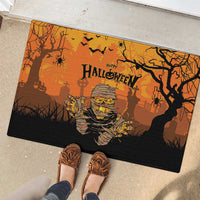 Halloween Egypt Mummy Rubber Doormat Trick or Treat - Wonder Print Shop