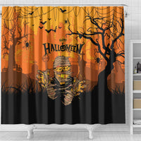 Halloween Egypt Mummy Shower Curtain Trick or Treat - Wonder Print Shop