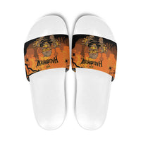 Halloween Egypt Mummy Slide Sandals Trick or Treat - Wonder Print Shop
