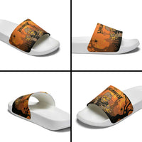 Halloween Egypt Mummy Slide Sandals Trick or Treat - Wonder Print Shop