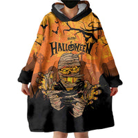 Personalized Halloween Egypt Mummy Wearable Blanket Hoodie Trick or Treat - Wonder Print Shop