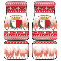 Malta Christmas Car Mats Coat Of Arms il-Milied it-Tajjeb - Wonder Print Shop