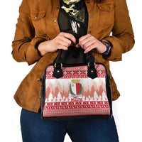 Malta Christmas Shoulder Handbag Coat Of Arms il-Milied it-Tajjeb