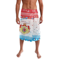 Luxembourg Christmas Lavalava Coat Of Arms Schei Chreschtdeeg - Wonder Print Shop