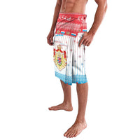 Luxembourg Christmas Lavalava Coat Of Arms Schei Chreschtdeeg - Wonder Print Shop