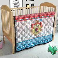 Luxembourg Christmas Quilt Coat Of Arms Schei Chreschtdeeg - Wonder Print Shop