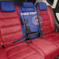 Custom Haiti Football Back Car Seat Cover Go Les Grenadiers - Wonder Print Shop