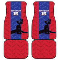 Custom Haiti Football Car Mats Go Les Grenadiers - Wonder Print Shop