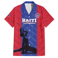 Custom Haiti Football Family Matching Summer Maxi Dress and Hawaiian Shirt Go Les Grenadiers - Wonder Print Shop