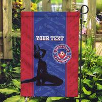 Custom Haiti Football Garden Flag Go Les Grenadiers - Wonder Print Shop