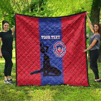 Custom Haiti Football Quilt Go Les Grenadiers - Wonder Print Shop