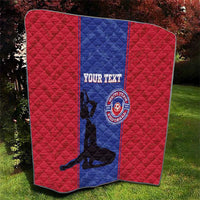 Custom Haiti Football Quilt Go Les Grenadiers - Wonder Print Shop