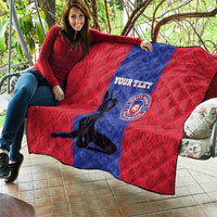 Custom Haiti Football Quilt Go Les Grenadiers - Wonder Print Shop