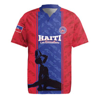 Custom Haiti Football Rugby Jersey Go Les Grenadiers - Wonder Print Shop