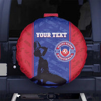 Custom Haiti Football Spare Tire Cover Go Les Grenadiers - Wonder Print Shop