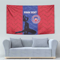 Custom Haiti Football Tapestry Go Les Grenadiers - Wonder Print Shop