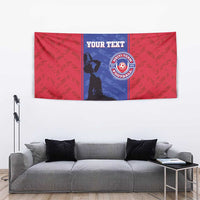 Custom Haiti Football Tapestry Go Les Grenadiers - Wonder Print Shop