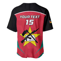 Custom Mozambique Football Baseball Jersey Go Os Mambas - Wonder Print Shop