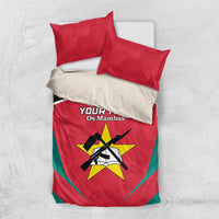 Custom Mozambique Football Bedding Set Go Os Mambas - Wonder Print Shop