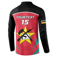 Custom Mozambique Football Button Sweatshirt Go Os Mambas - Wonder Print Shop