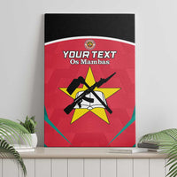 Custom Mozambique Football Canvas Wall Art Go Os Mambas - Wonder Print Shop