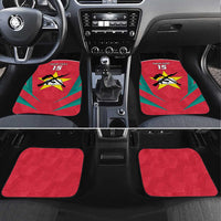 Custom Mozambique Football Car Mats Go Os Mambas - Wonder Print Shop
